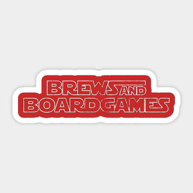 Brews & Boardgames // Vol. 2 Sticker by StodSquad